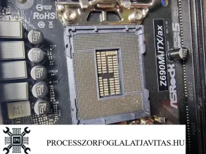 S&eacute;r&uuml;lt LGA1700 processzor foglalat