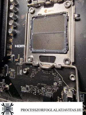 s&eacute;r&uuml;lt pines AM5 foglalat MSI MAG B650 Tomahawk WiFi alaplapon