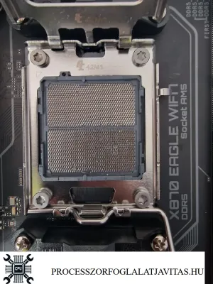 S&eacute;r&uuml;lt AM5 foglalat egy &uacute;j gener&aacute;ci&oacute;s Gigabyte X870 Eagle WiFi alaplapon